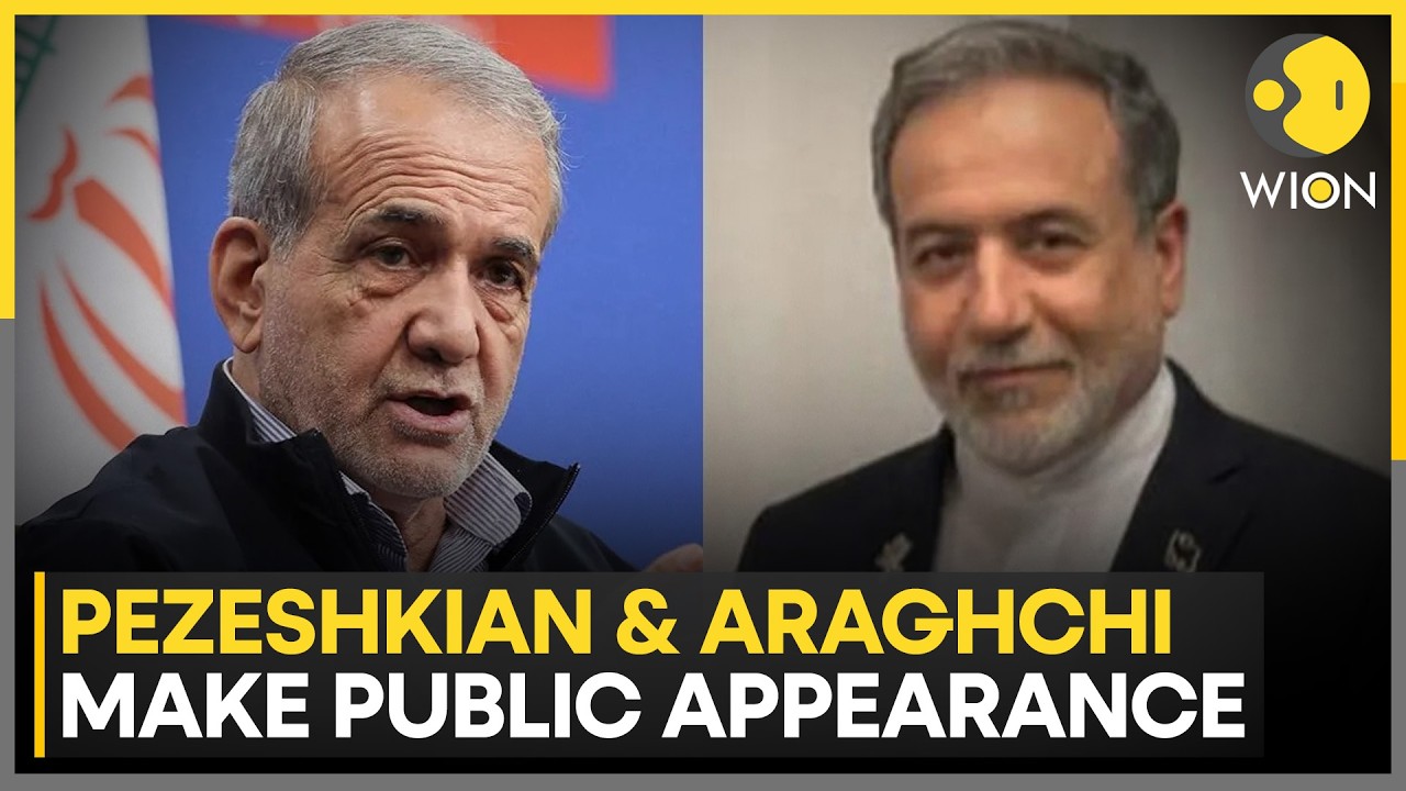 Masoud Pezeshkian And Abbas Araghchi Attended Pro‑Government Gatherings In Tehran | WION