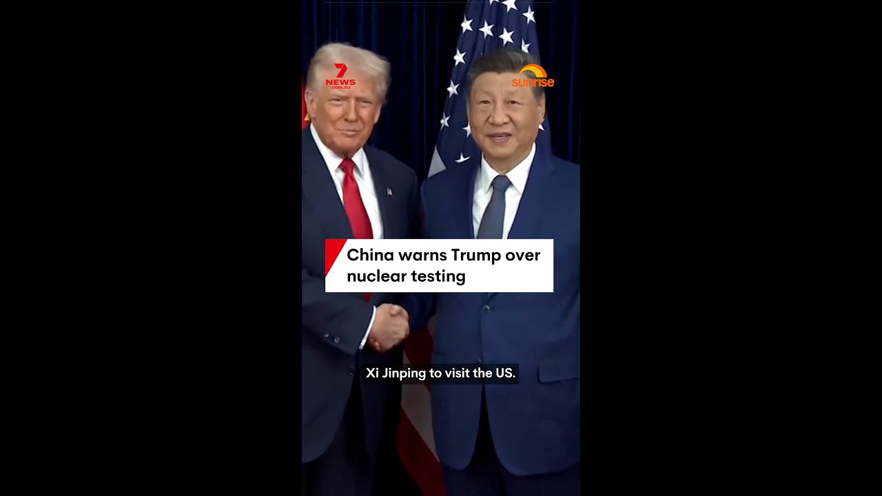 China warns Trump over nuclear testing