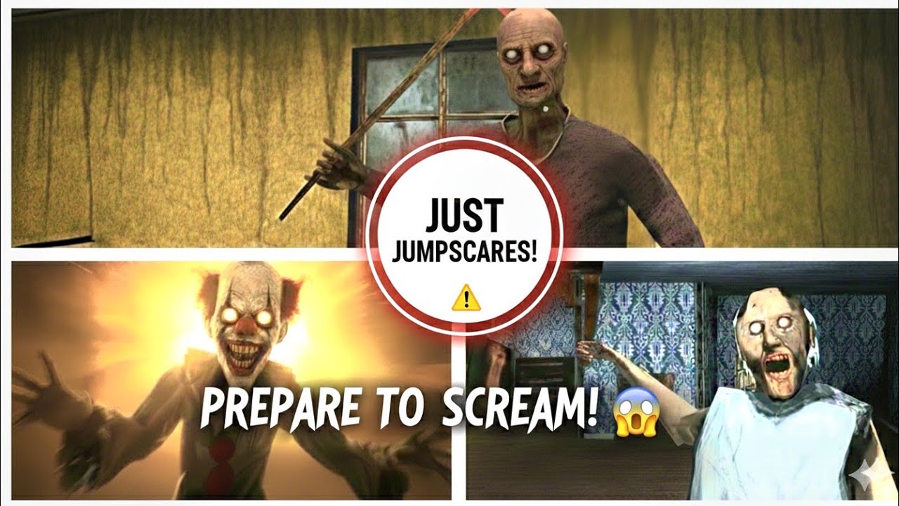 SCARIEST JUMPSCARE HORROR GAMES EVER 😱 | Granny, Death Park, Ice Scream & MORE