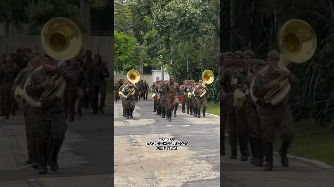 DESFILE DA BANDA DE M&Uacute;SICA DO EX&Eacute;RCITO - 2&ordm; RCG 🇧🇷