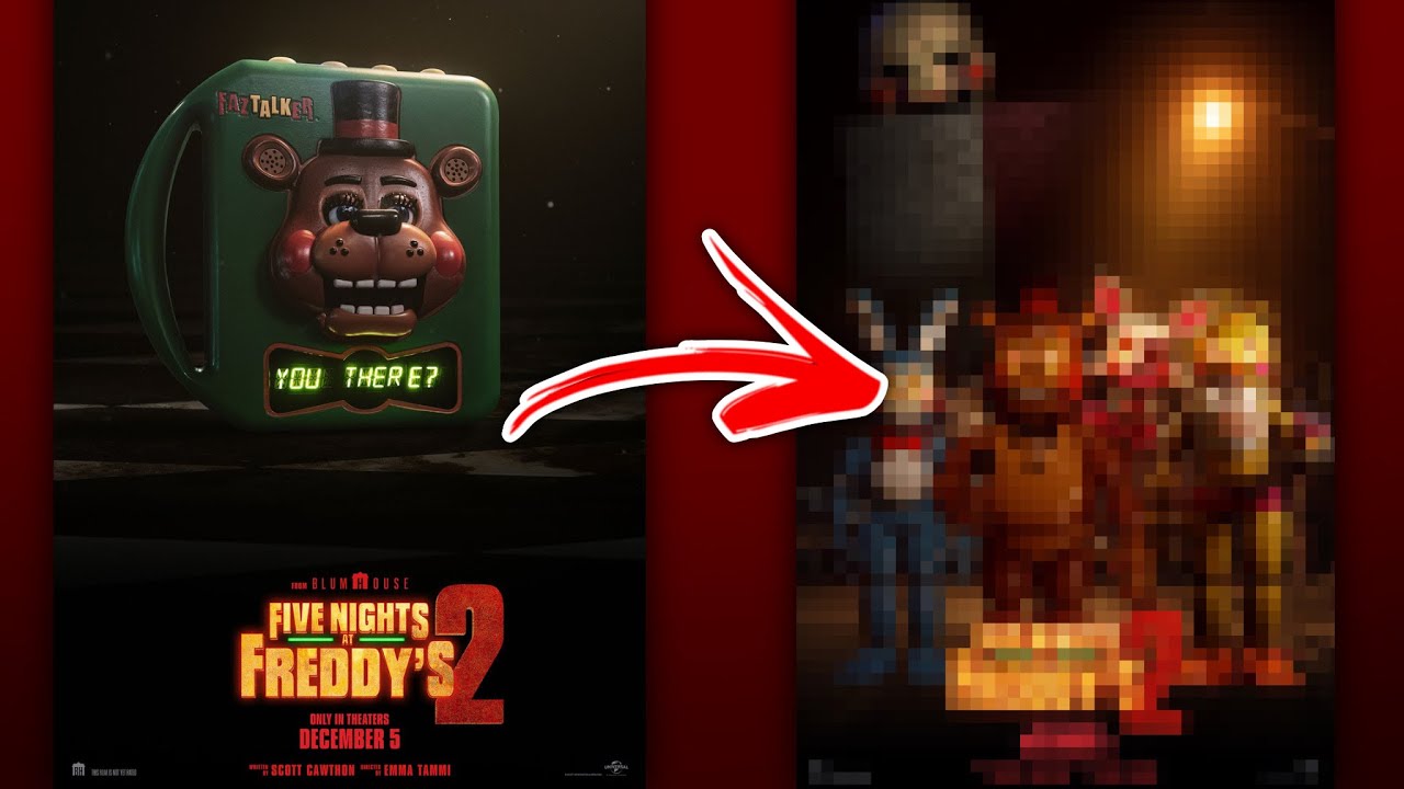 [RareGalaxy5] Making A Custom Five Nights At Freddy’s 2 Movie Poster! #6