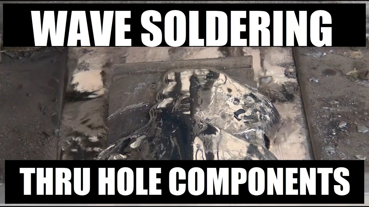 Using My Wave Solder Machine with Through Hole Components
