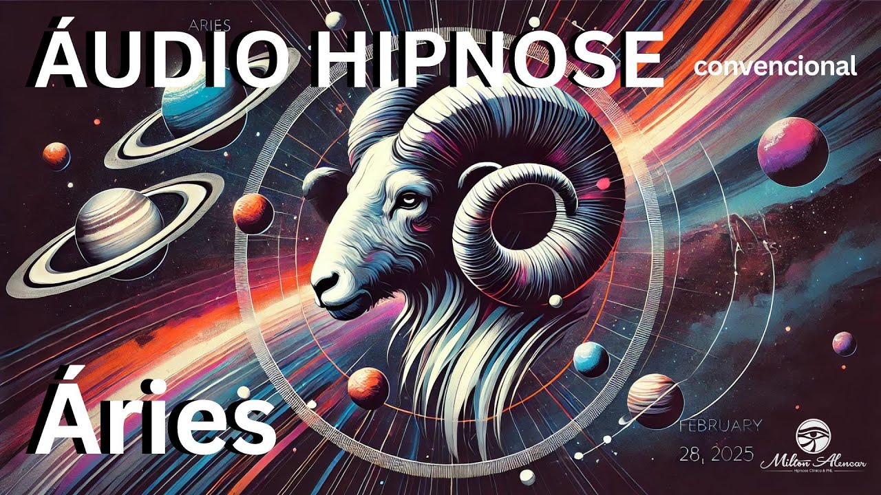 🔵ÁUDIO HIPNOSE - Convencional -   Signo de Áries  - Milton Alencar