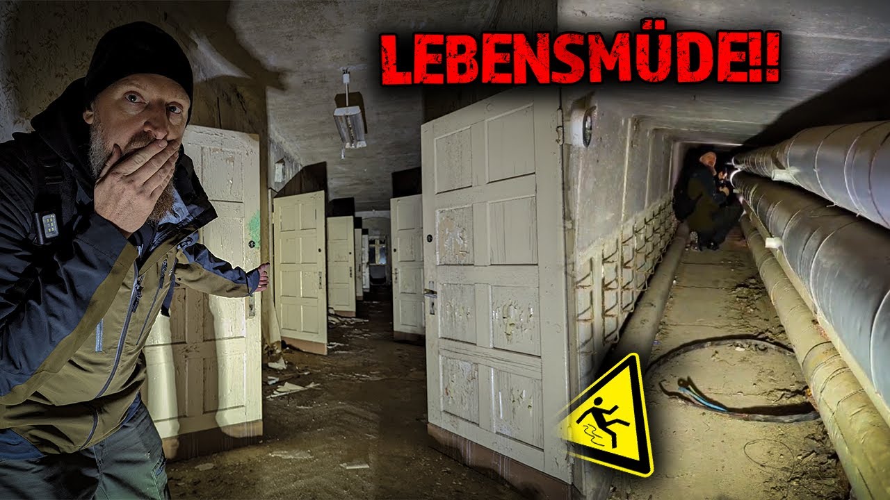 KRIECHKELLER BIS ZUM NACHBARN! 😅 WIR SIND LEBENSMÜDE im HORROR SANATORIUM bei NACHT!