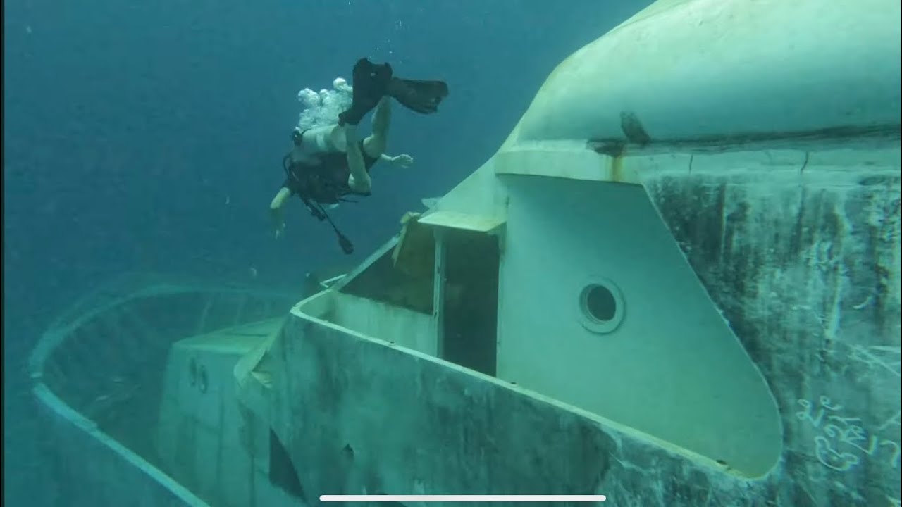 🇹🇭EP10/ Thaïlande : Plongée sous marine dans une épave de bateau