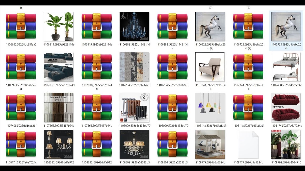 Arrange our 3dmax library!