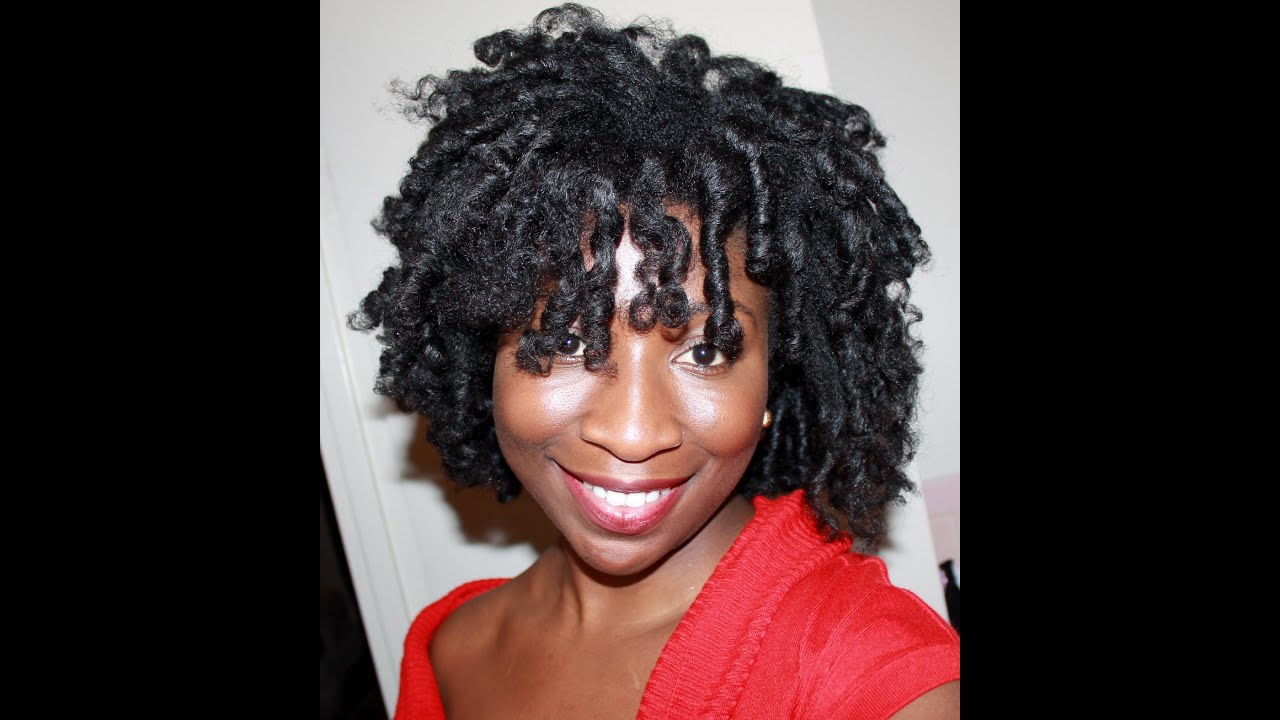 34) Perm Rods on 4c Natural hair