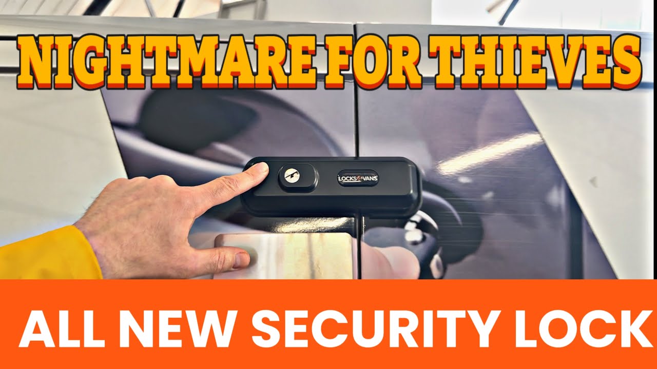 Thieves HATE This New Van Security Lock 🔐 Statement Lock vs Hook Lock – Must-Have Protection!