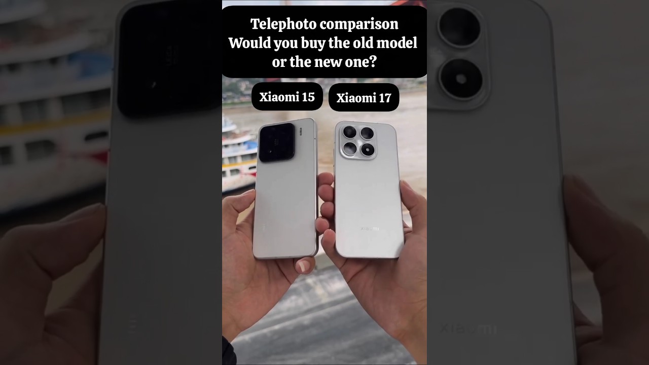 Сравнение телеобъективов Xiaomi 17 и Xiaomi 15!