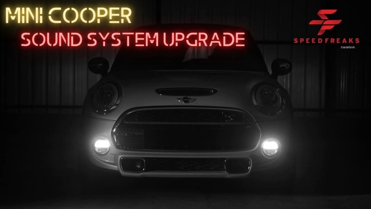 Mini Cooper Sound System Upgrade in Chennai | Audio System Upgrade in Chennai | Speedfreaks Chennai