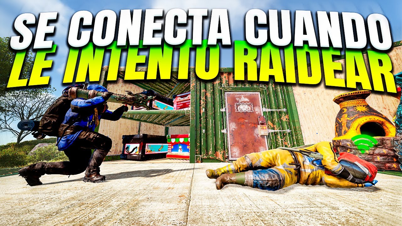 Le RAIDEO y se CONECTA para Defenderse - RUST
