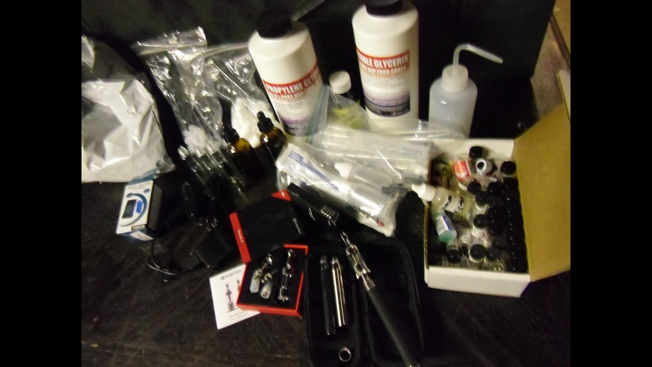 Vaping gear upgrades: The come up!  lots of GEAR and DIY ejuice/eliquid
