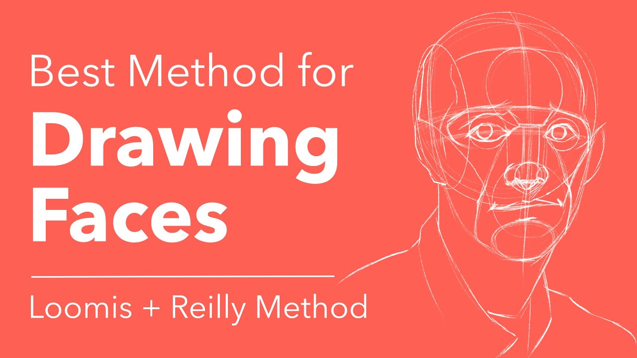 Best Method to Draw Face | Loomis + Reilly Method