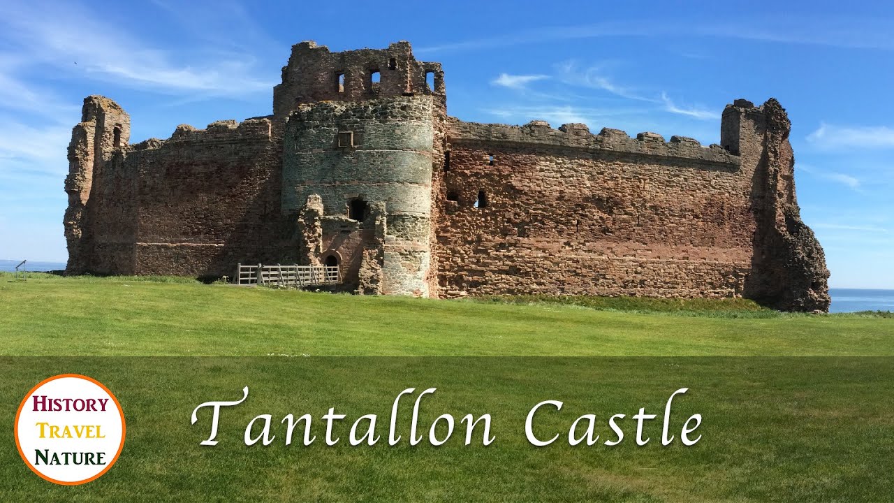 Die Burgen Schottlands - Die Geschichte von Tantallon Castle  - North Berwick - Firth of Forth