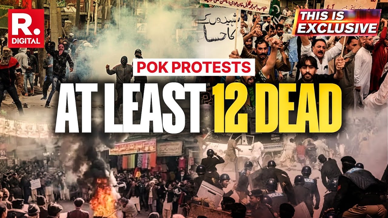 This Is Exclusive: Deadly Protests In Pak-Occupied Kashmir Claim 12 Lives Amid Week Of Unrest