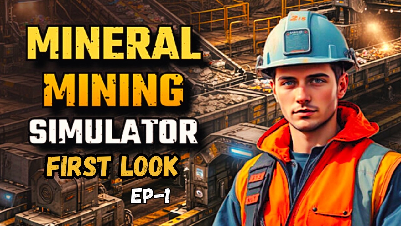Digging for Rare Minerals⛏️😱 | Mineral Mining Simulator First Look EP-1