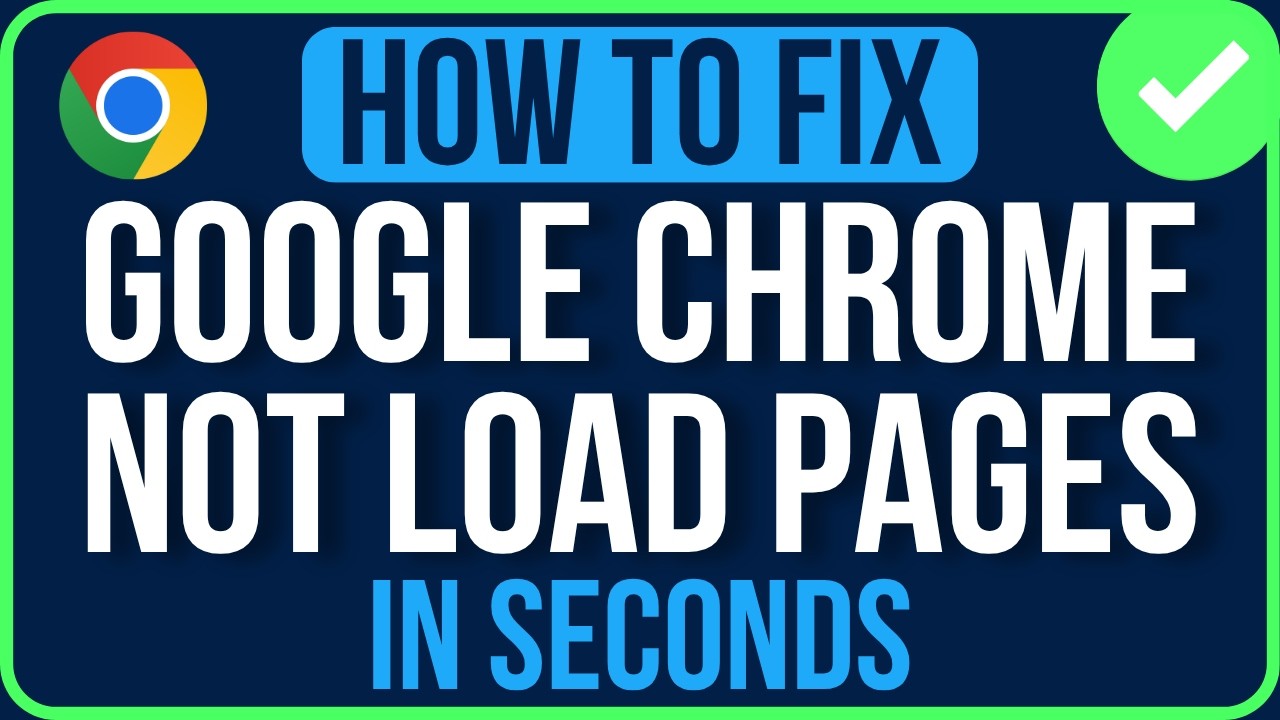 GOOGLE CHROME NOT LOADING PAGES 2026 [FIXED] | Chrome Not Displaying Website Content Properly