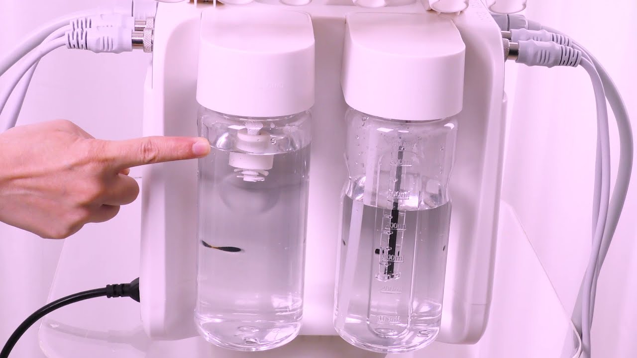 How to Setup Hydra Dermabrasion Machine Tutorial | Radio Frequency Facelift FAQs | AS162