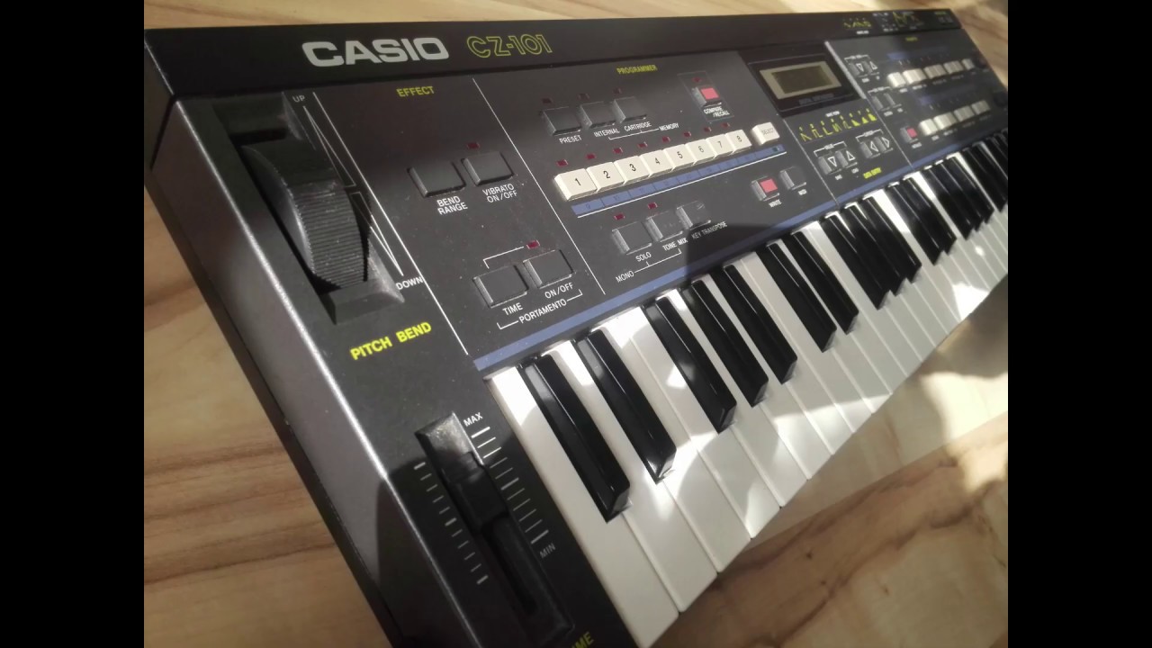 Casio, CZ 101 & CZ 1000, Cosmo Synthesizer, Vintage, Sounds