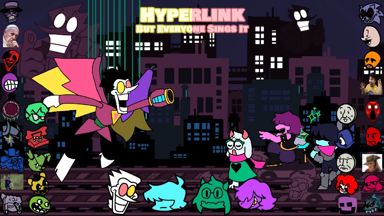 HYPERLINK but everyone sings it ! - Seek's Cool Deltarune Mod BETADCIU