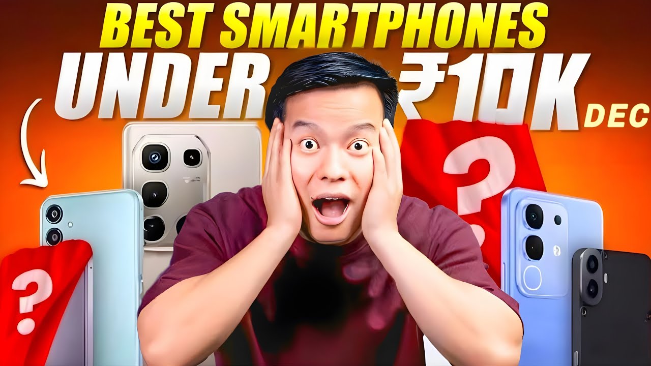 BEST PHONE🔥UNDER 10000⚡|TOP 5 PHONES UNDER 10000|BEST CAMERA SMARTPHONES UNDER 10000|technology gyan