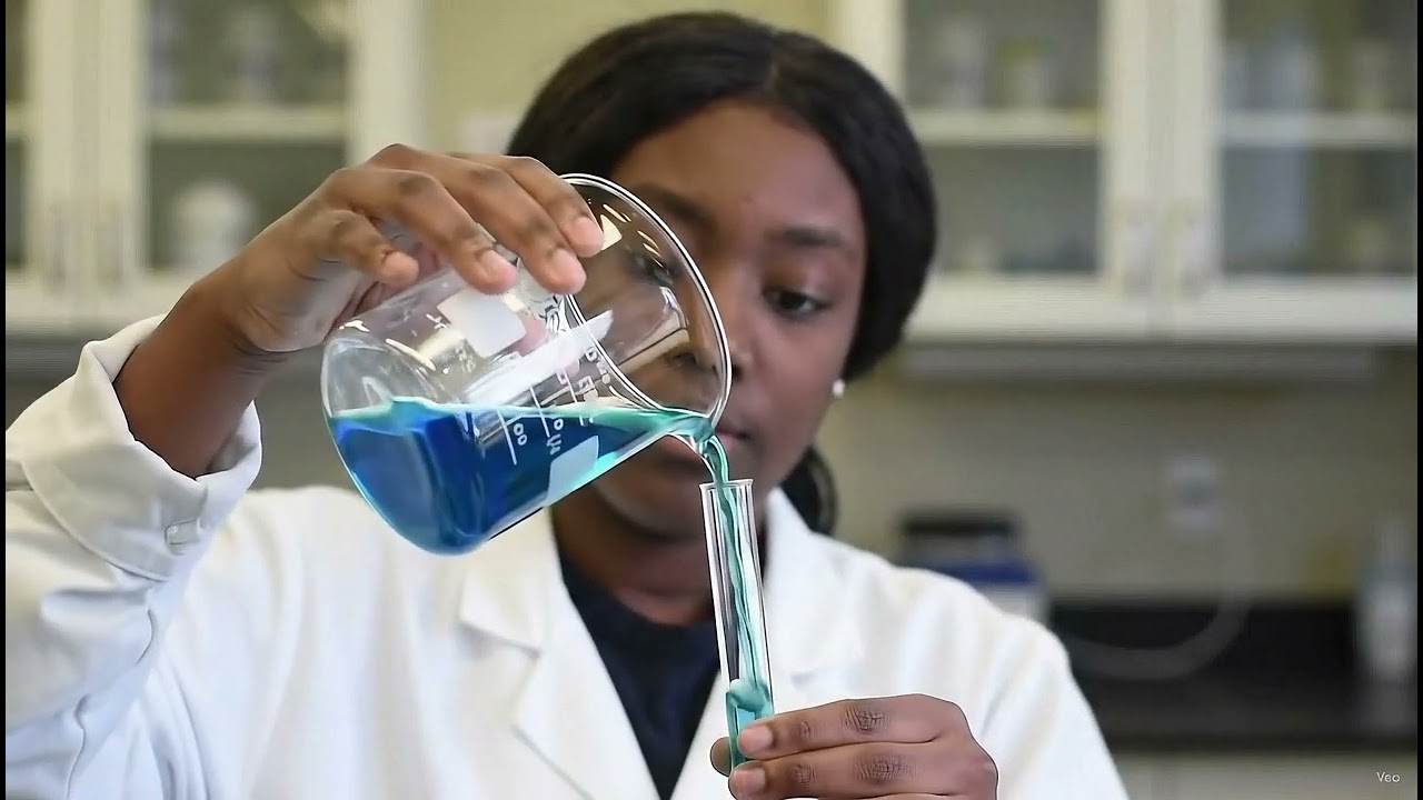 AWMC STEM Student in Lab 01