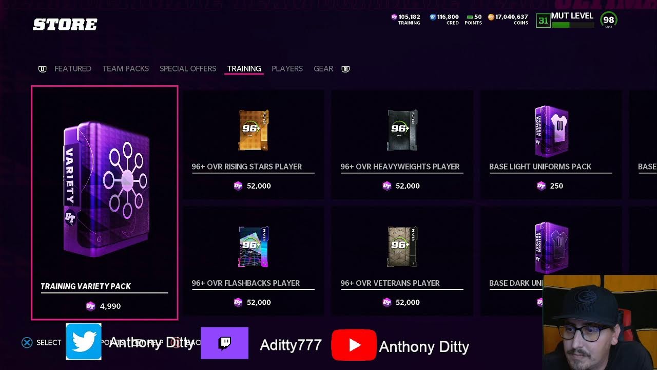 MADDEN 22 LIVE STREAM 07/06/2022