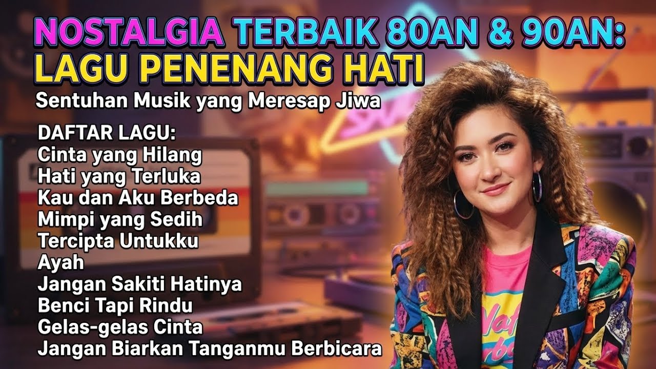 Nostalgia Paling Dalam 💔 Tembang Kenangan 90an | Menemani Saat Lelah & Sendiri