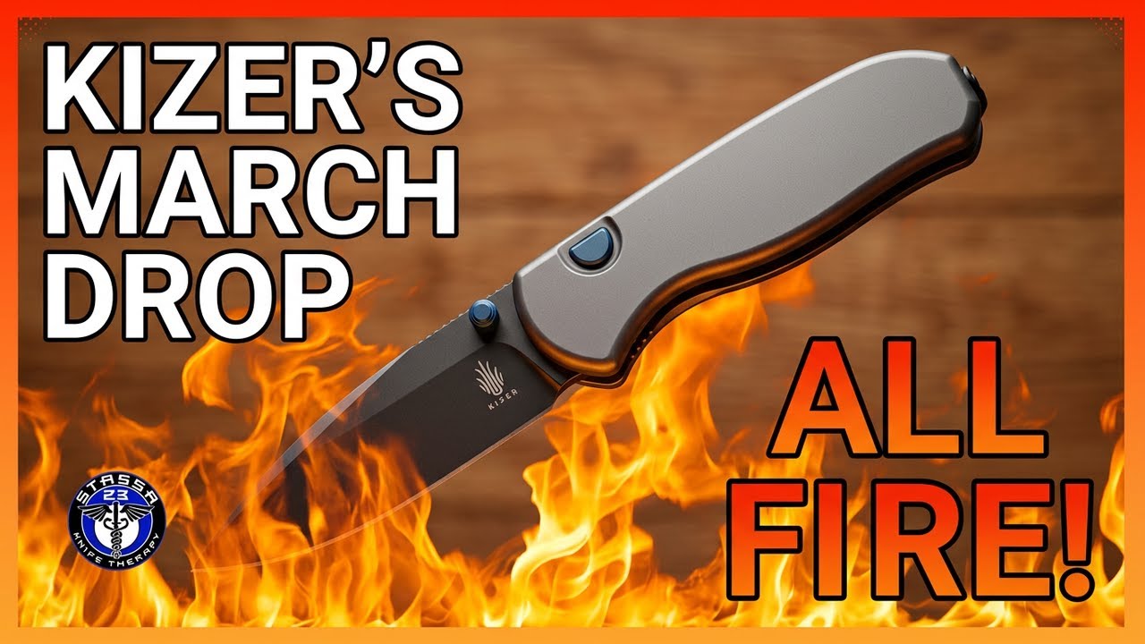 Мартовская коллекция ножей Kizer Knives — это то, что вы точно не захотите пропустить: мне нравят...