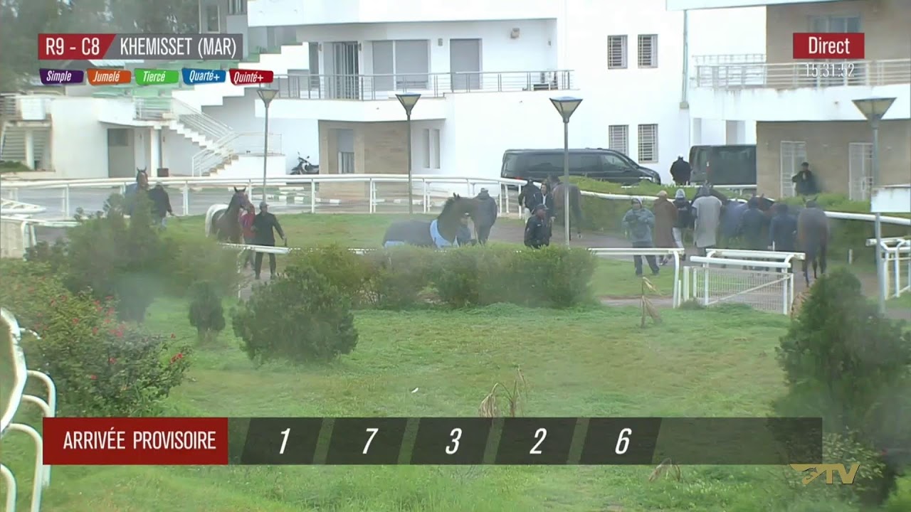 Live Hippodrome « KHEMISSET » Courses du  03/03/2026 .