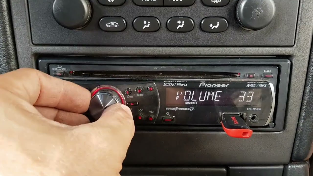 COMO FAZER CONFIGURAÇÕES DE ÁUDIO NO PIONEER DEH 2250UB