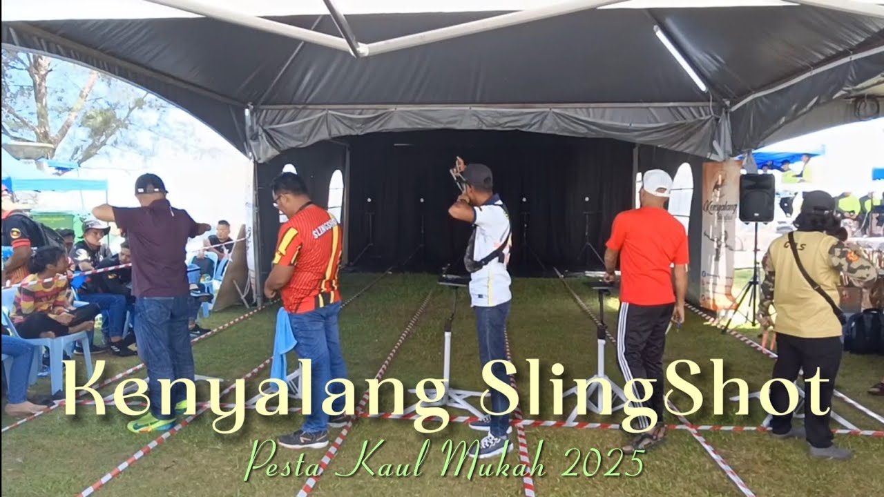 First Ever Kenyalang Slingshot || Pesta Kaul Mukah 2025