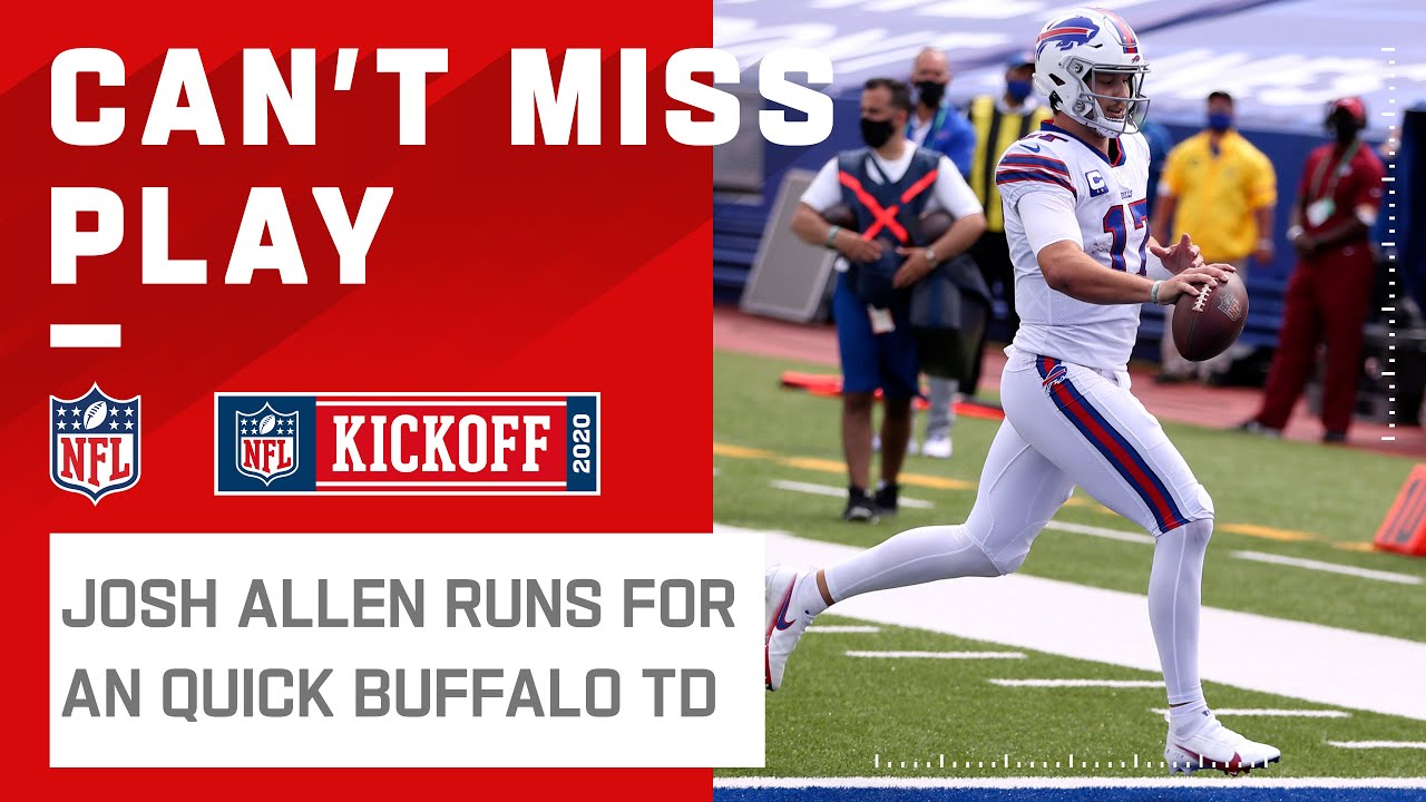 Josh Allen Tuck & Runs for a Buffalo Score