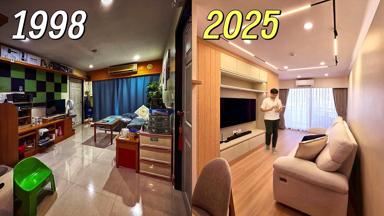 INSIDE INTERIOR EP.41 | รีโนเวทห้องเก่าปี 1998 สู่ห้องใหม่สไตล์มูจิ 2025!! (4K)