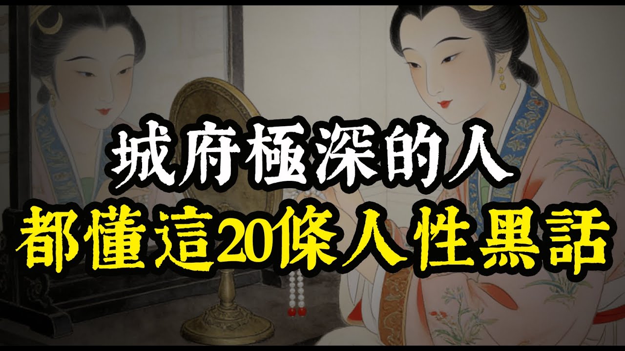 這些話，沒人會明著告訴你，但它們卻實實在在地主導著我們的生活、工作和關係。聽懂了，你可能會對世界有另一層理解。#强者思维 #认知觉醒 #聪明 #高手 #自我成長 #智慧 #自我提升 #强者法則