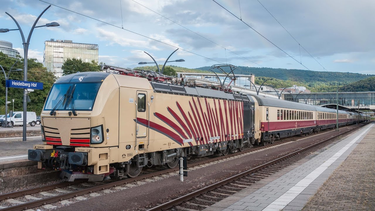 TEE Rheingold mit Vectron und (!) E10 1309 (Heidelberg)