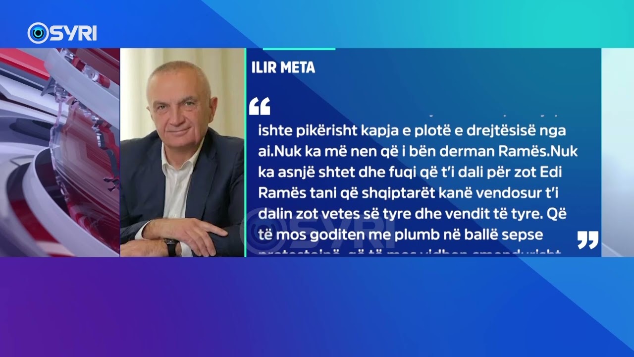 Ilir Meta intervistë nga qelia për syri.net: Protesta e 20 shkurtit, triumf i guximit