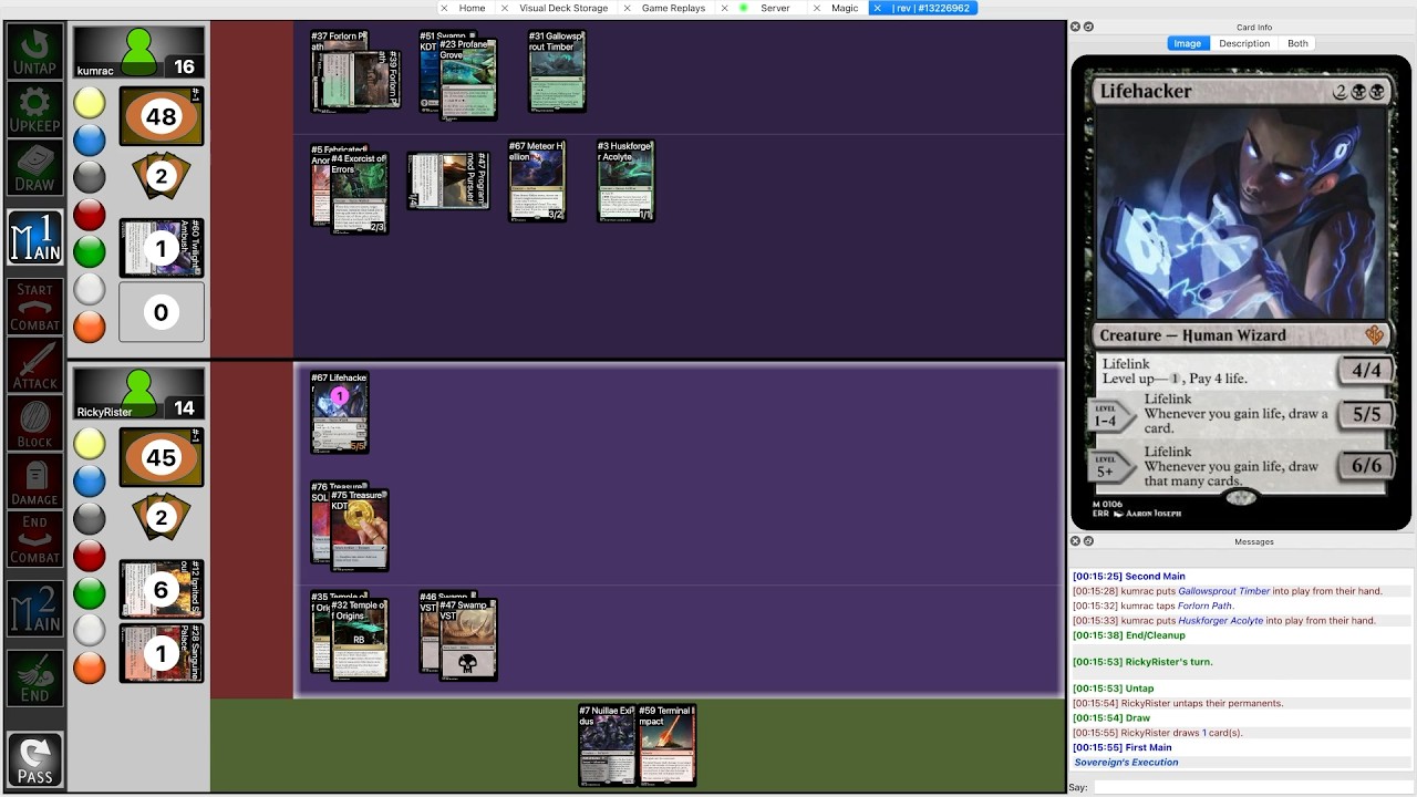 [REV] GPN - RickyRister (BR Reanimator) vs kumrac (BG Midrange)