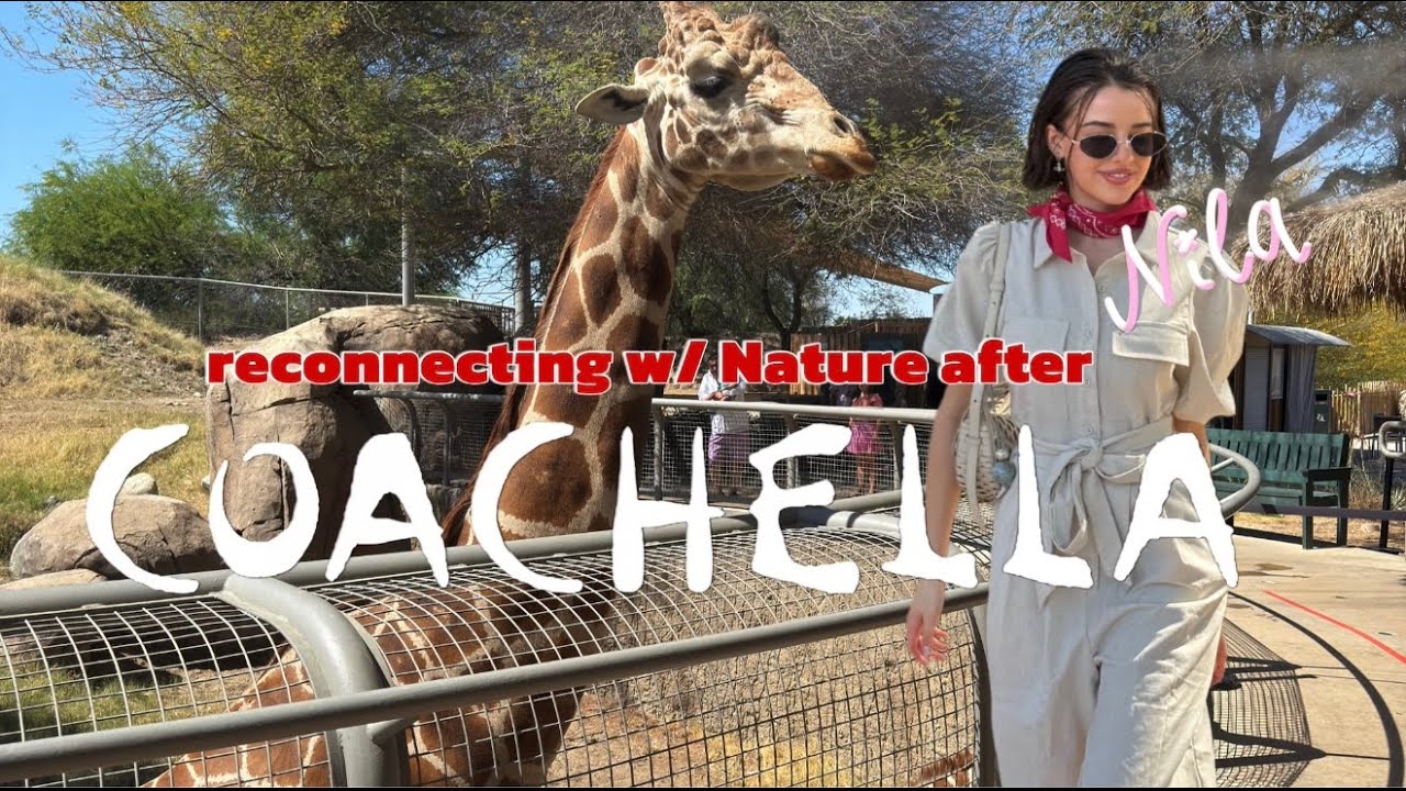 NILA - reconnecting with nature after Coachella!! (first yt video ever?!!)
