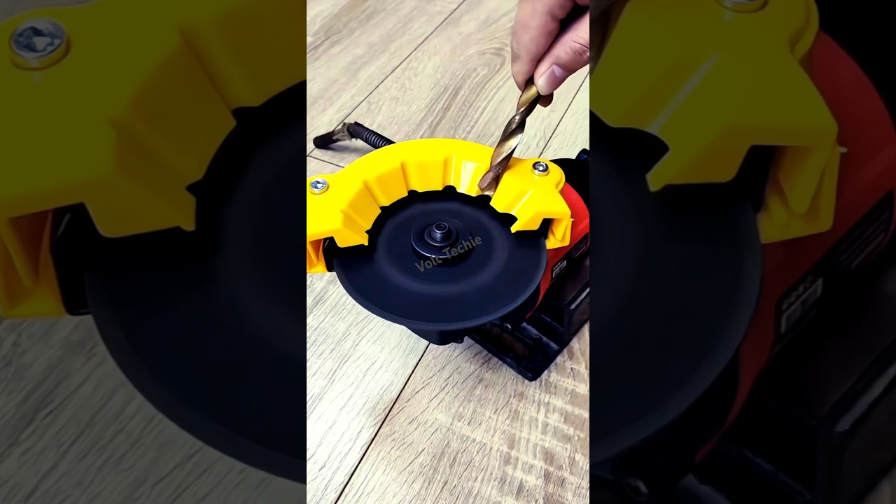 Multi-Function Drill Bit Sharpener #ToolMaintenance #AngleGrinderTools #DIYSharpener #DrillBitRepair