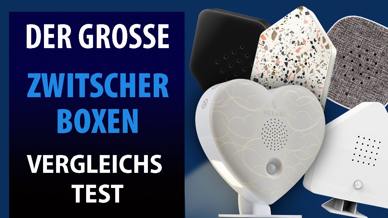 VERGLEICHSTEST und Kaufberatung: Die besten Vogel-Zwitscherboxen mit Bewegungsmelder