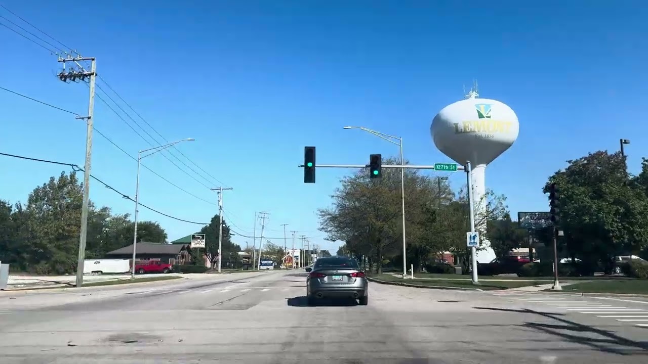 Drive Homer Glen, IL to Downers Grove, IL 4k