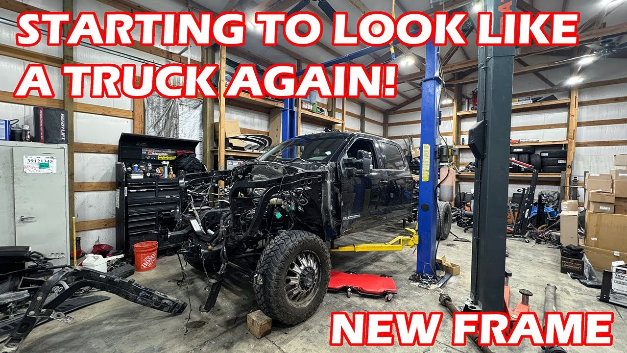Rebuilding a auction Ford F350 (part 4)