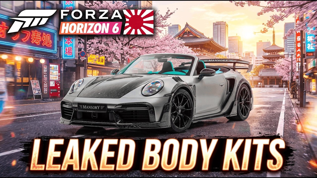 Forza Horizon 6 Leaked Body Kits MANSORY & 17 other body kits CONFIRMED?