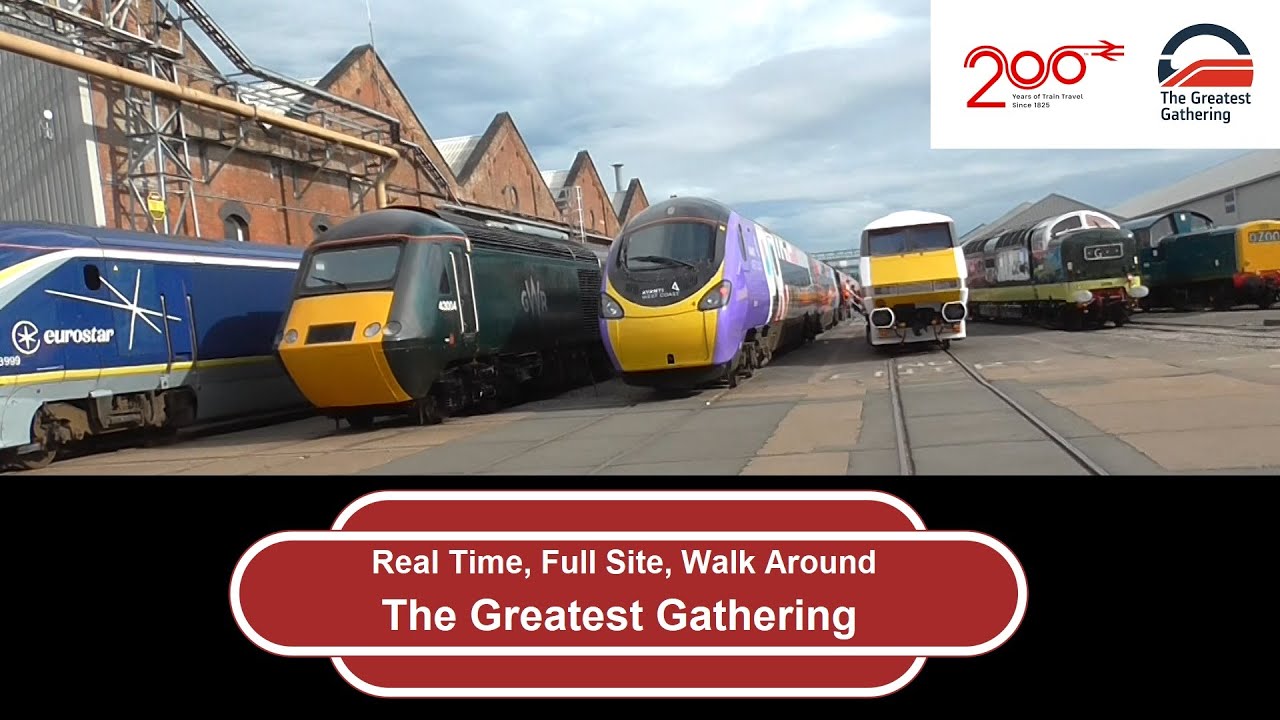 Real time walk around of the whole site of 