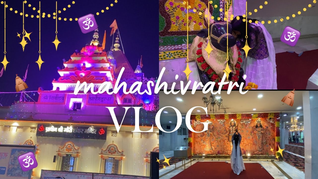 MAHASHIVRATRI VLOG 🕉️ || DARSHAN AT GAURI SHANKAR MANDIR 🛕 || HALAT KHARAB HO GYI || TOO MUCH CROWD 