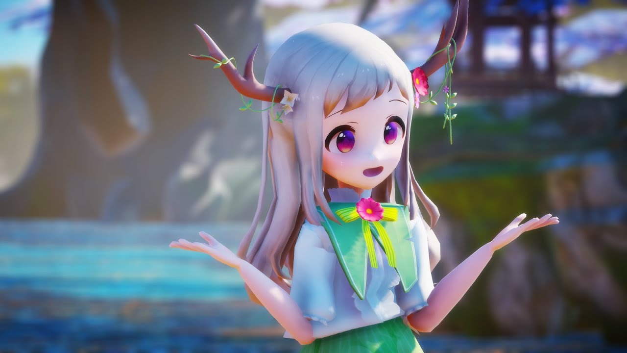 【MMD】「DEEP BLUE SONG」 - アイマリンプロジェクト 【Colette】【4K 60fps】