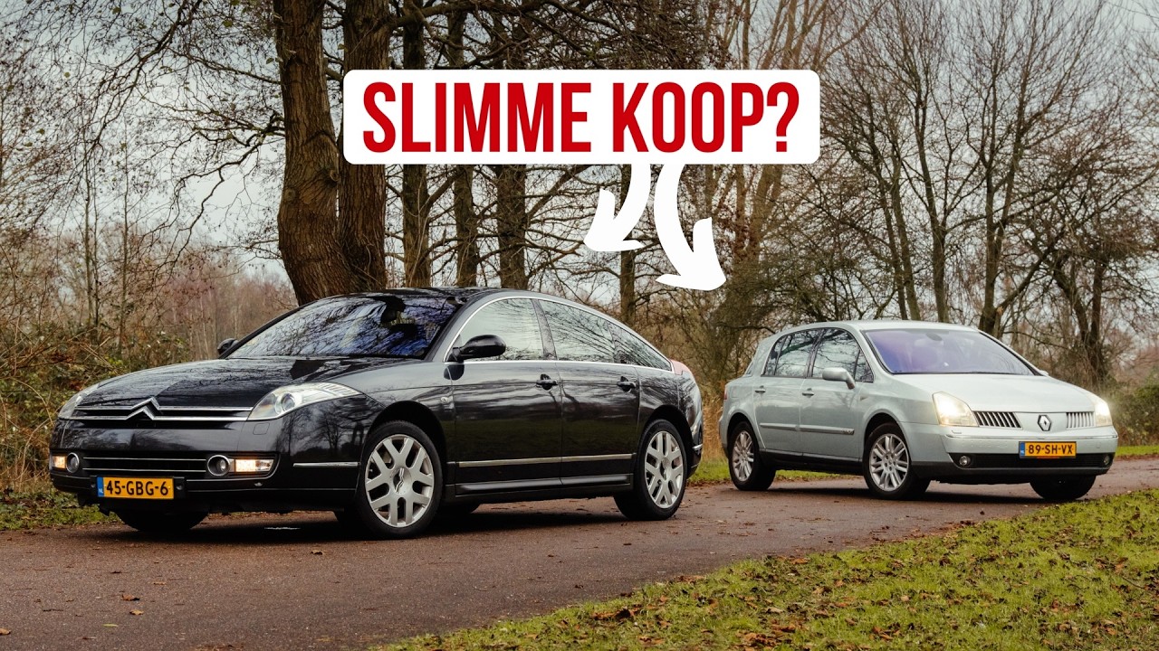 Franse luxe voor een habbekrats: Citroën C6 vs. Renault Vel Satis