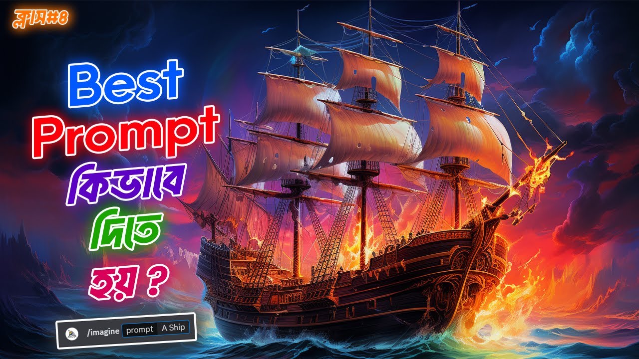 এটা জানলে আপনিও এক্সপার্ট হয়ে যাবে - Midjourney Prompts | Midjourney Ai Tutorial | Class 04