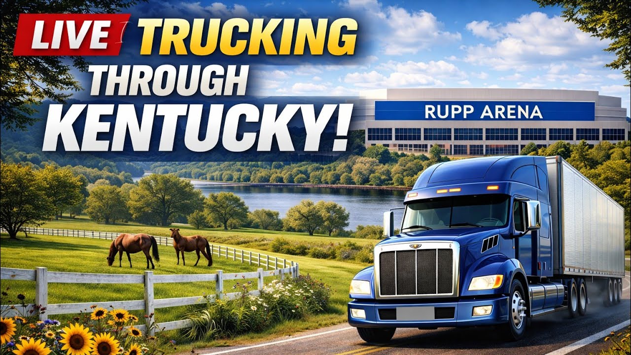 🚛 LIVE Trucking Stream | Florence, KY to Maysville, KY 🇺🇸